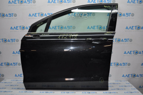 Дверь голая передняя левая Ford Fusion mk5 13- черный UH тычка