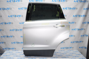 Дверь голая задняя левая Ford Escape MK3 13-19 серебро UX, тычок
