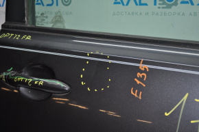 Дверь голая передняя правая Kia Optima 11-15 графит АВТ вмятинка