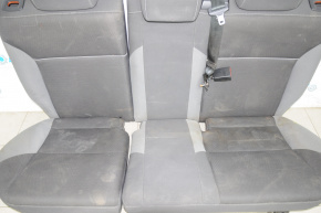 Задний ряд сидений 2 ряд из 4 частей Ford Focus mk3 11-14 дорест, тряпка черн, грязное