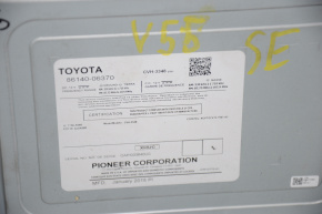 Дисплей радіо дисковод програвач Toyota Camry v55 15-17 usa облазить хром