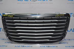 Решетка радиатора grill Chrysler 300 11-14 дорест без птф