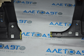 Торпедо передня панель без AIRBAG Ford Fusion mk5 13-20 беж, без накладки зламана рама