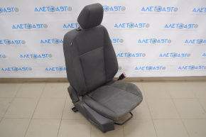 Пассажирское сидение Ford Focus mk3 15-18 рест, без airbag, тряпка черн
