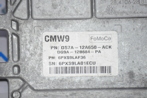 Блок ECU компьютер двигателя Ford Fusion mk5 13-16 2.5 надлом фишки