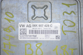 Блок ECU компьютер двигателя VW Passat b8 16-19 USA надлом фишки