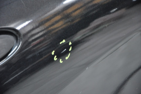 Дверь голая задняя правая Jeep Cherokee KL 14- черный PXR, тычки