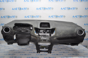 Торпедо передня панель без AIRBAG Ford Fiesta 11-19 черн під хімчистку, подряпини