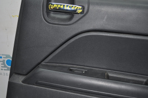Обшивка двери карточка задняя правая Jeep Compass 11-16 черн царапины