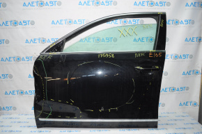 Дверь голая передняя левая VW Passat b8 16-19 USA черный L041 вмятины