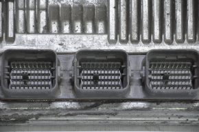 Блок ECU комп'ютер двигуна Honda Accord 13-17 Sport МКПП зам'ятий, немає фрагмента