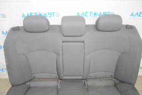 Задний ряд сидений 2 ряд Hyundai Sonata 11-15 тряпка серое