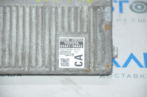 Блок ECU компьютер двигателя Toyota Camry v50 12-14 2.5 usa надлом фишки и крепления