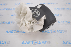 Подушка безопасности airbag в руль водительская Toyota Camry v55 15-17 usa стрельнувшая