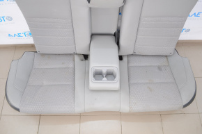 Задний ряд сидений 2 ряд Toyota Camry v55 15-17 usa SE комбинированое серое