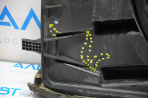 Диффузор кожух радиатора в сборе Ford Focus mk3 11-18 2.0 трещины