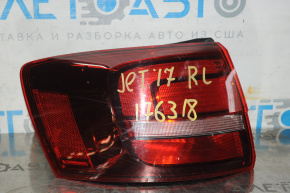 Фонарь внешний крыло левый VW Jetta 15-18 USA галоген