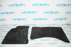 Комплект килимків салону Audi A4 B8 08-16 чорний ганчірка