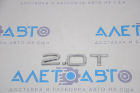 Емблема напис 2.0T Audi A4 B8 13-16 рест седан