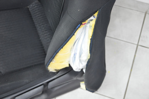 Водійське сидіння Toyota Prius 50 16- без airbag, механіч, ганчірка чорне, стрільнуло