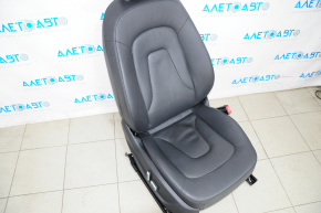 Пасажирське сидіння Audi A4 B8 08-16 без airbag, електро, шкіра черн