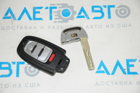 Ключ Audi A4 B8 08-16 smart 4 кнопки