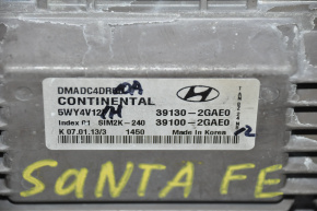 Блок ECU компьютер двигателя Hyundai Santa FE Sport 13-18