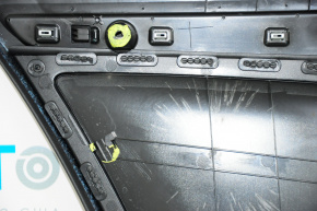 Обшивка дверей картка зад прав Audi A4 B8 13-16 рест черн, седан без шторки, обламані крепл