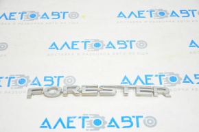 Эмблема надпись FORESTER Subaru Forester 19- SK