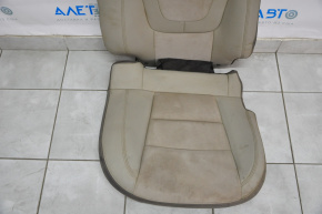 Задний ряд сидений 2 ряд лев Chevrolet Volt 11-15 кожа беж с алькантарой, без подголовника