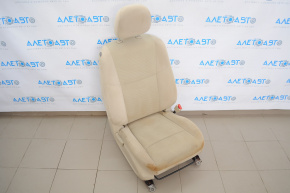 Пасажирське сидіння Nissan Altima 13-18 без airbag, механічні, велюр беж