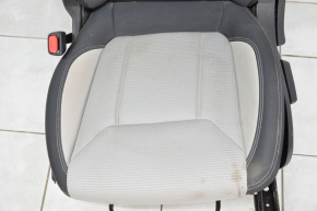 Водительское сидение Subaru Forester 19- SK без airbag, механич, черное с серым