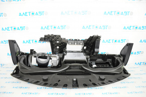 Торпедо передня панель гола VW Tiguan 09-17 черн