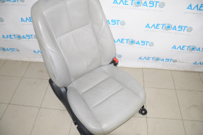 Пасажирське сидіння Toyota Avalon 13-18 без airbag, електро, підігрів, шкіра сіре