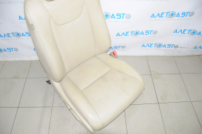 Пасажирське сидіння Lexus RX350 RX450h 10-15 без airbag, електро, шкіра беж, потертості,