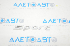 Эмблема надпись SPORT двери багажника Hyundai Santa FE Sport 13-18
