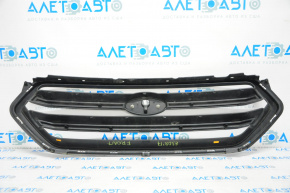 Решітка радіатора grill Ford Escape MK3 17-19 рест черн глянець з емблемою