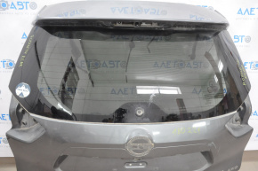 Дверь багажника голая со стеклом Nissan Rogue 14-20 графит KAD