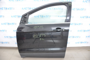 Дверь голая передняя левая Ford Escape MK3 13- черный UH