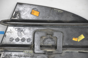 Решетка переднего бампера правая Ford Escape MK3 13-16 дорест глянец, надлом креплений