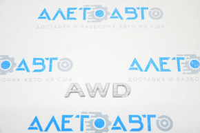 Эмблема надпись AWD двери багажника Infiniti QX30 17-