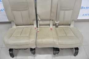 Задний ряд сидений 2 ряд Nissan Rogue 14-20 кожа беж, без подголовников