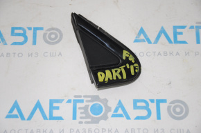 Заглушка крила трикутник прав Dodge Dart 13-16 потріскалася гумка