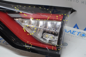 Ліхтар внутрішній кришка багажника центр Ford Edge 16-18 дорест low level із позначкою, дряпаючи