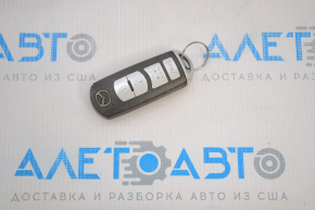 Ключ smart key Mazda 6 13-21 4 кнопки, трещина на корпусе