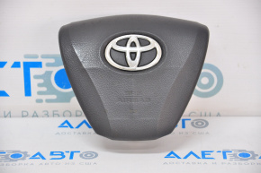 Подушка безопасности airbag в руль водительская Toyota Camry v55 15-17 usa, потерта эмблема