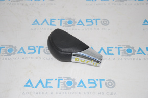 Ручка КПП Subaru Outback 15-19 шкіра, чорна