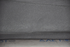 Обшивка двери карточка передняя левая Honda Civic X FC 16-21 4d тряпка черная с серой вставкой, царапина