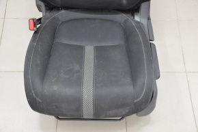 Сидіння водія Honda Civic X FC 16- 4d без airbag, механічні, ганчірка черн