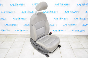 Пассажирское сидение Hyundai Elantra AD 17-20 без airbag, тряпка сер